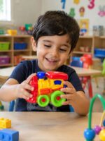 اسباب بازی قطار رنگی کودک (3)
