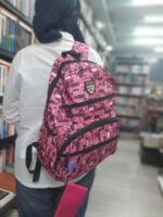 کوله پشتی مدرسه نوجوان MKM رنگ صورتی - Image 7
