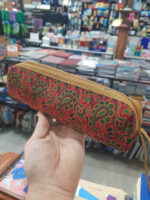 جامدادی طرح ترمه قرمز
